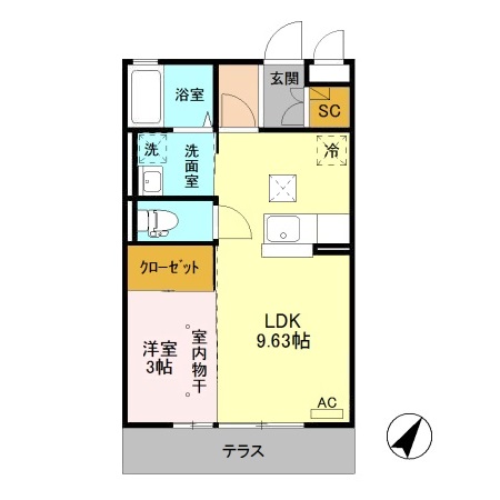 エテルノの間取り
