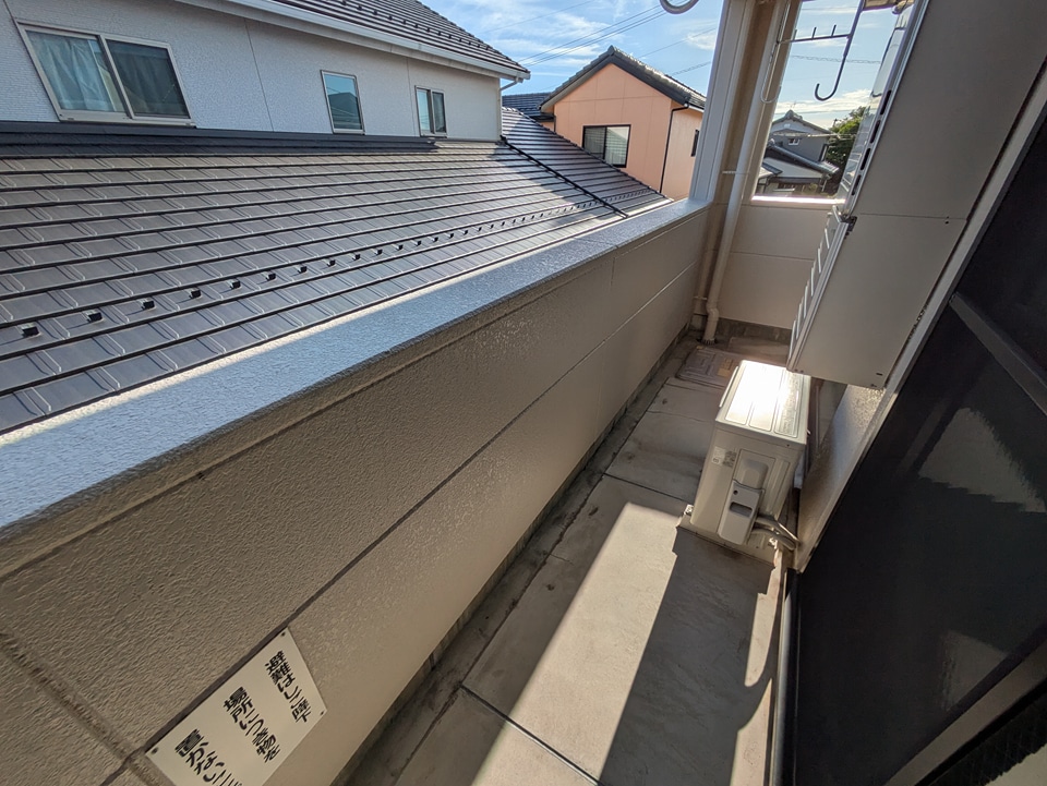 12/29 バルコニー