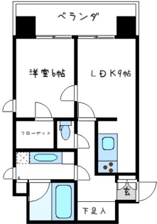 リーガル新大阪駅前の間取り