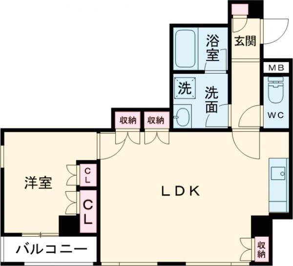 ＤｅＬＣＣＳ三鷹Ⅱの間取り