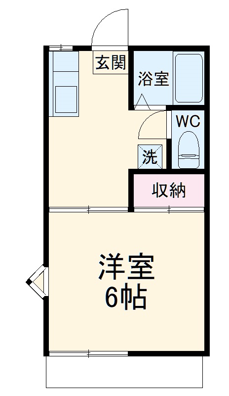 稲荷山ハイツの間取り