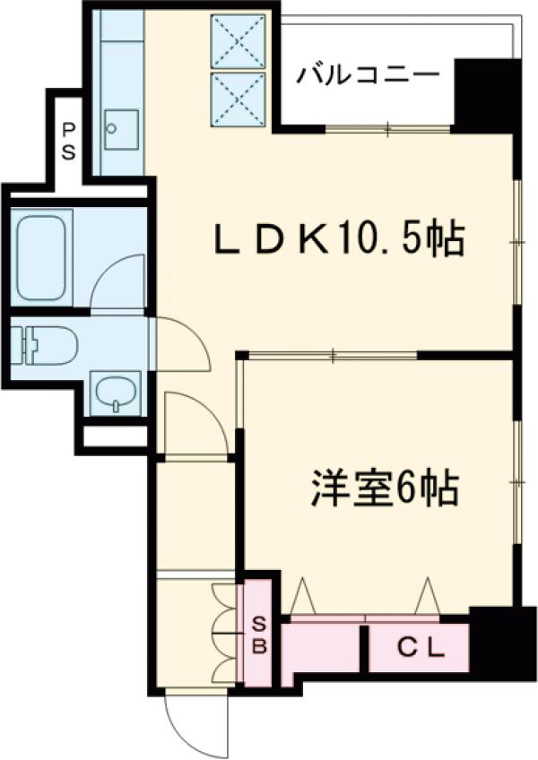 アーバンフラッツ町田の間取り