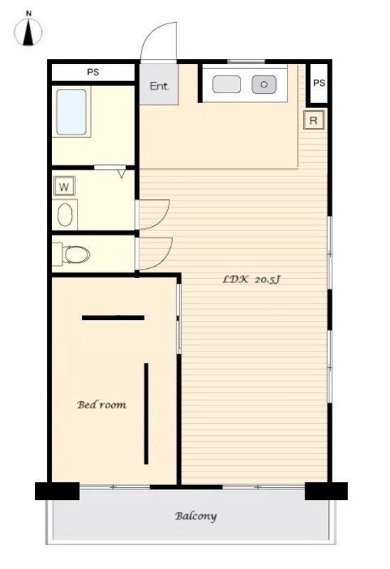 シャトードラペの間取り