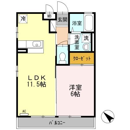 One's Harborの間取り