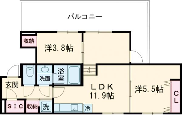 LiveFlat西荻窪の間取り