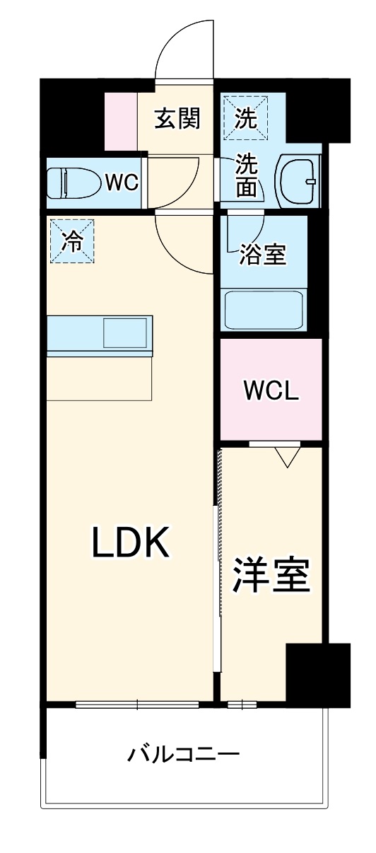 スプランディッドⅨの間取り