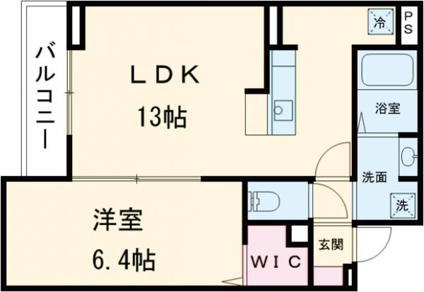 セレスティア祖師谷の間取り
