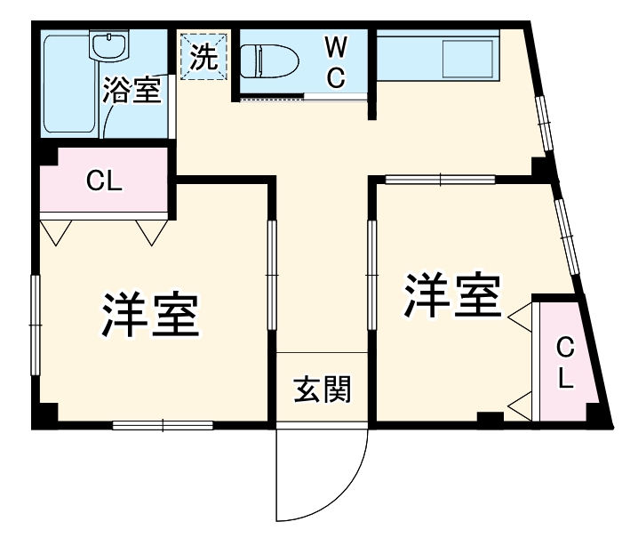 三枝ビルの間取り