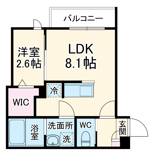 KEIAI RESIDENCE北上尾Ⅱの間取り