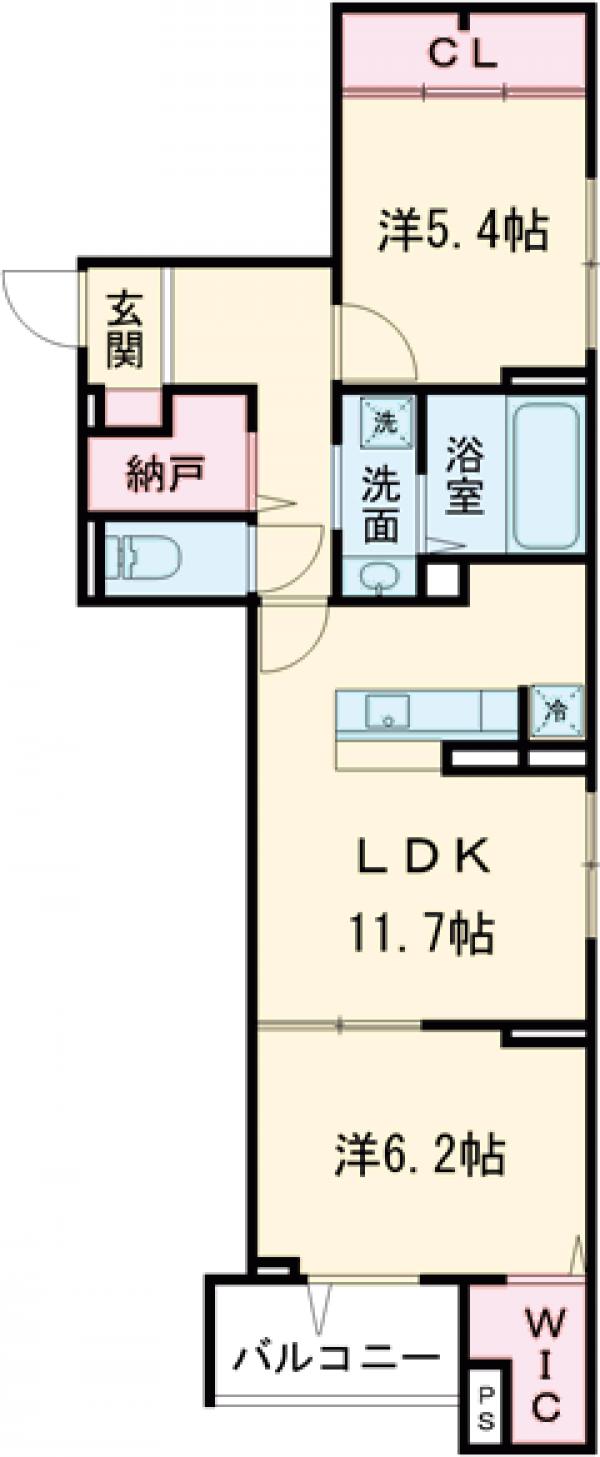 セレスティア祖師谷の間取り