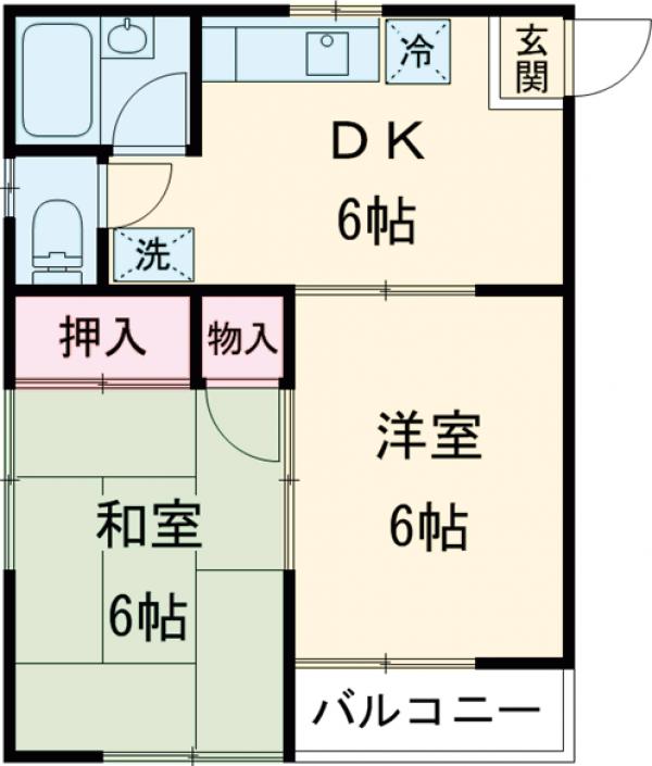 ハイコーポヨシダの間取り