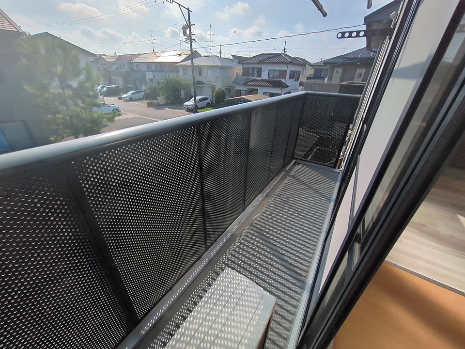 12/26 バルコニー