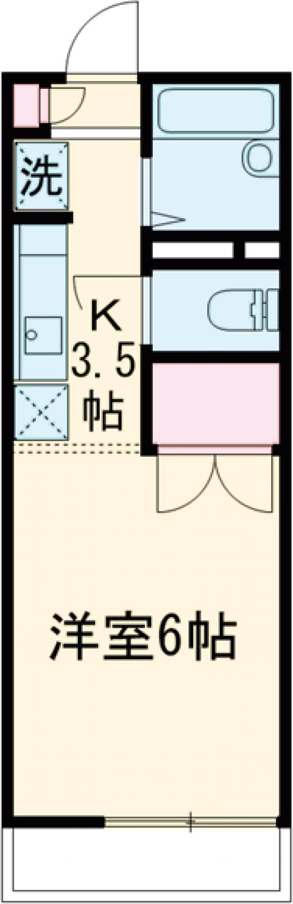 メゾンケーワイの間取り