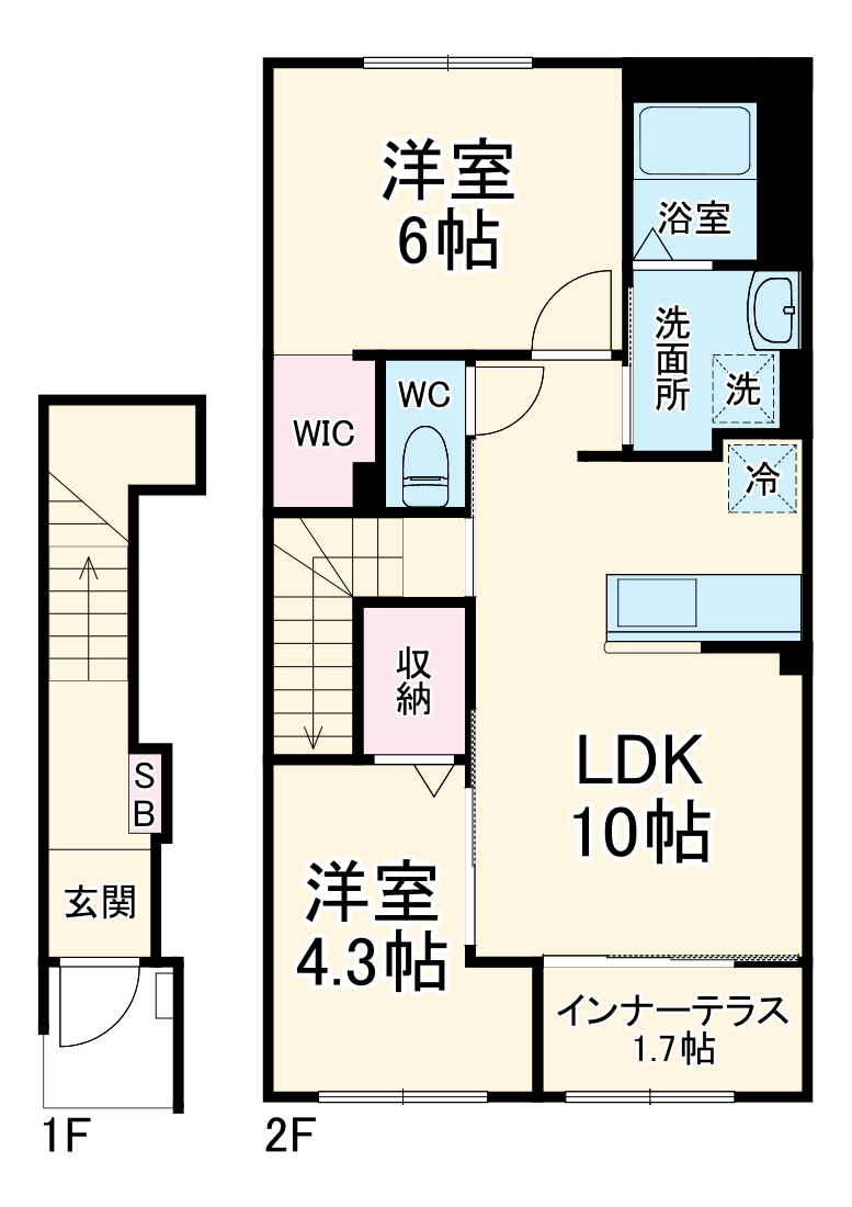 ディモーラの間取り