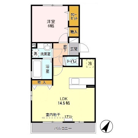 ストーク広瀬の間取り