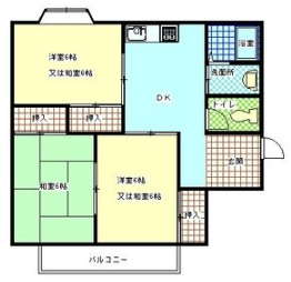 ヘルシーシャトーの間取り