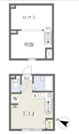 メゾンノワール相模原の間取り