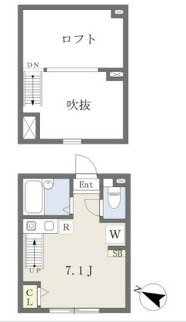 メゾンノワール相模原の間取り