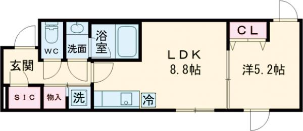 LiveFlat西荻窪の間取り