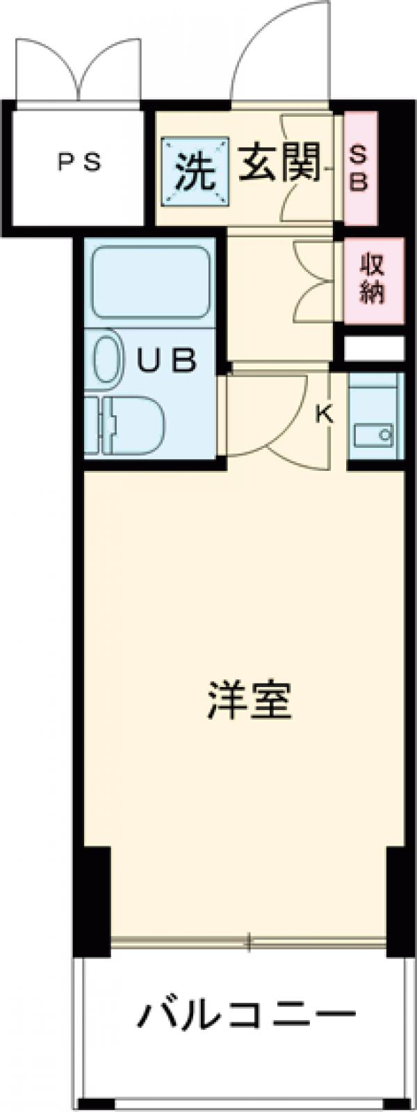 メインステージ多摩川駅前の間取り