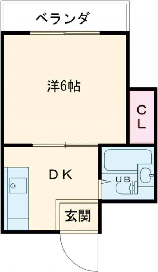 パークサイドビルマンションの間取り