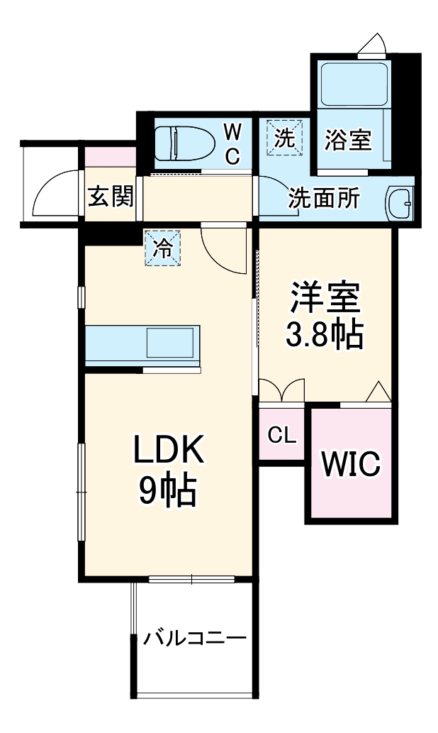 Comfort Egamiの間取り