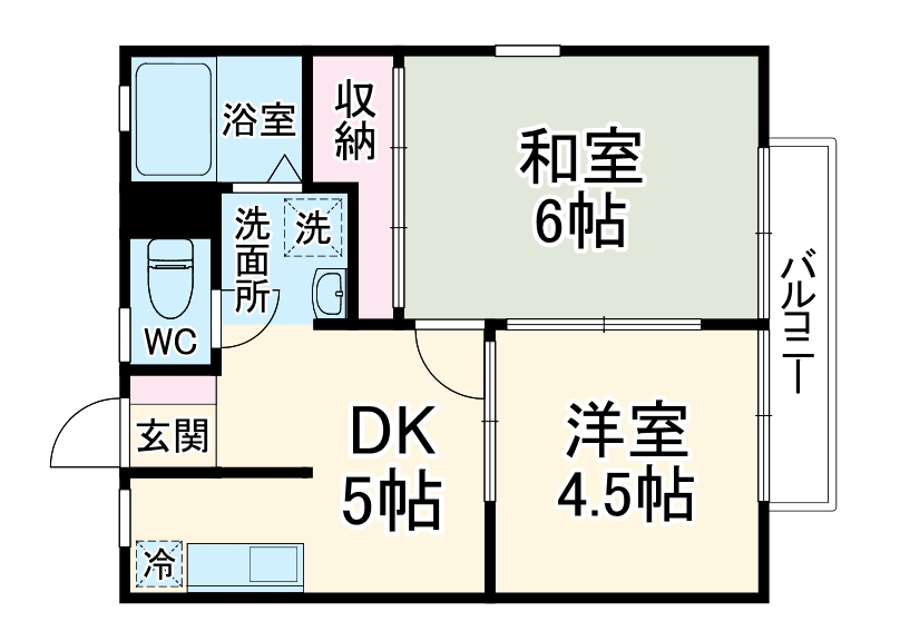 ソリッドリファイン柏の間取り