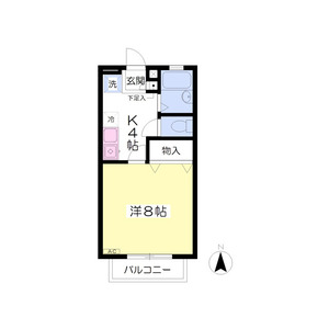 エスポワールⅠの間取り