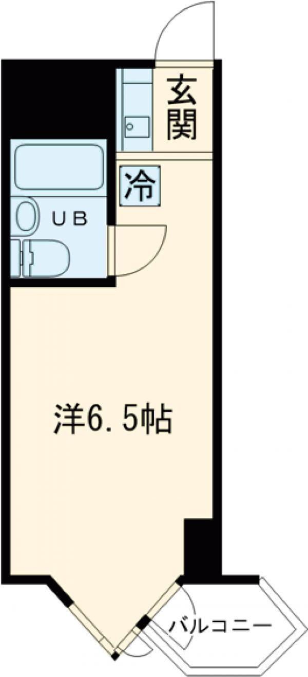 東京ベイビュウ・804号室の間取り