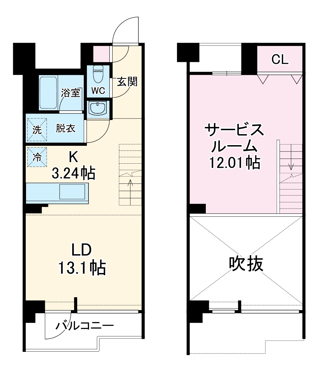 PRECIOUS SITEの間取り