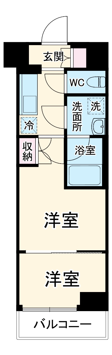 ブライズ鷺沼の間取り