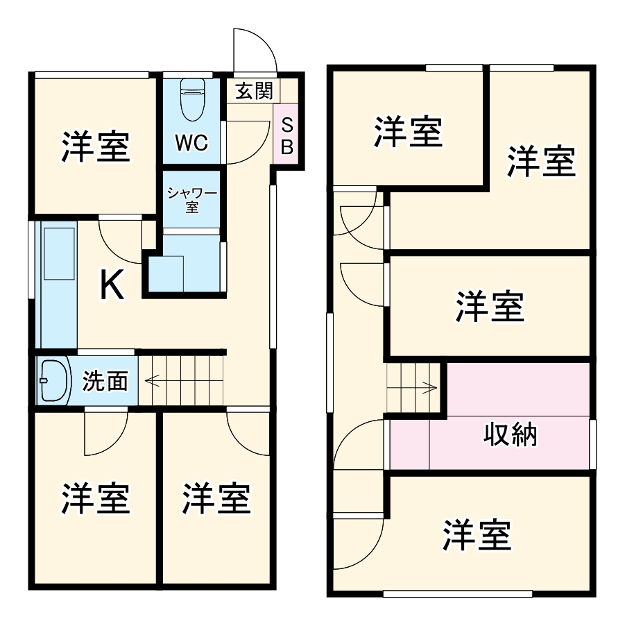 ピースハウスの間取り