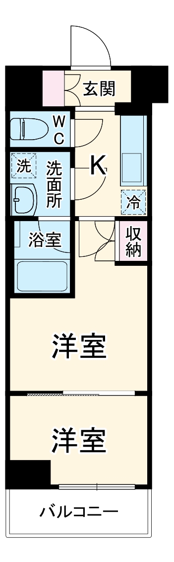 ブライズ鷺沼の間取り