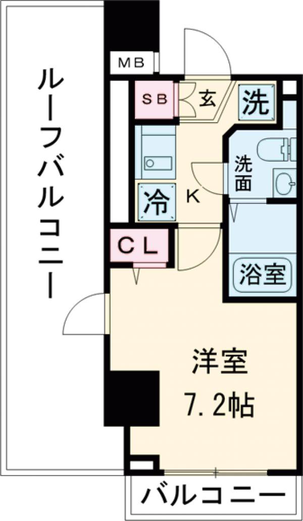 AXAS池袋本町の間取り