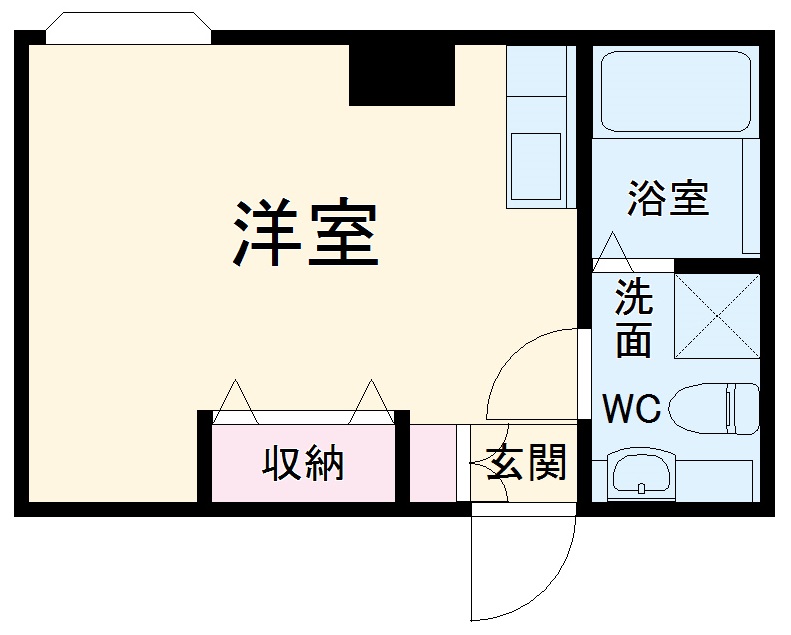 ビラサカエの間取り