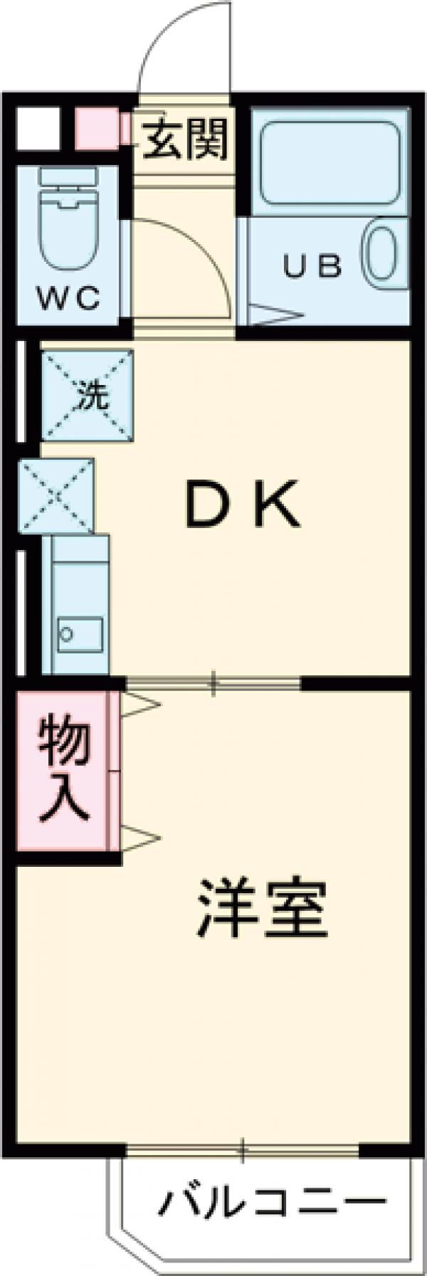 パルデンス高井戸の間取り
