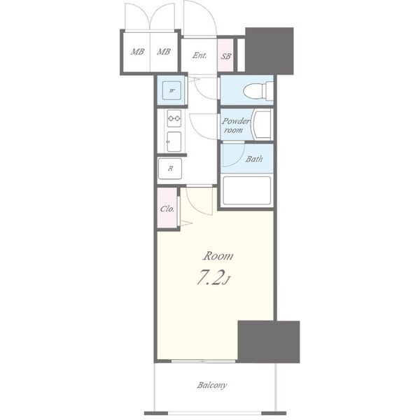 セイワパレス丸の内駅前プレミアの間取り