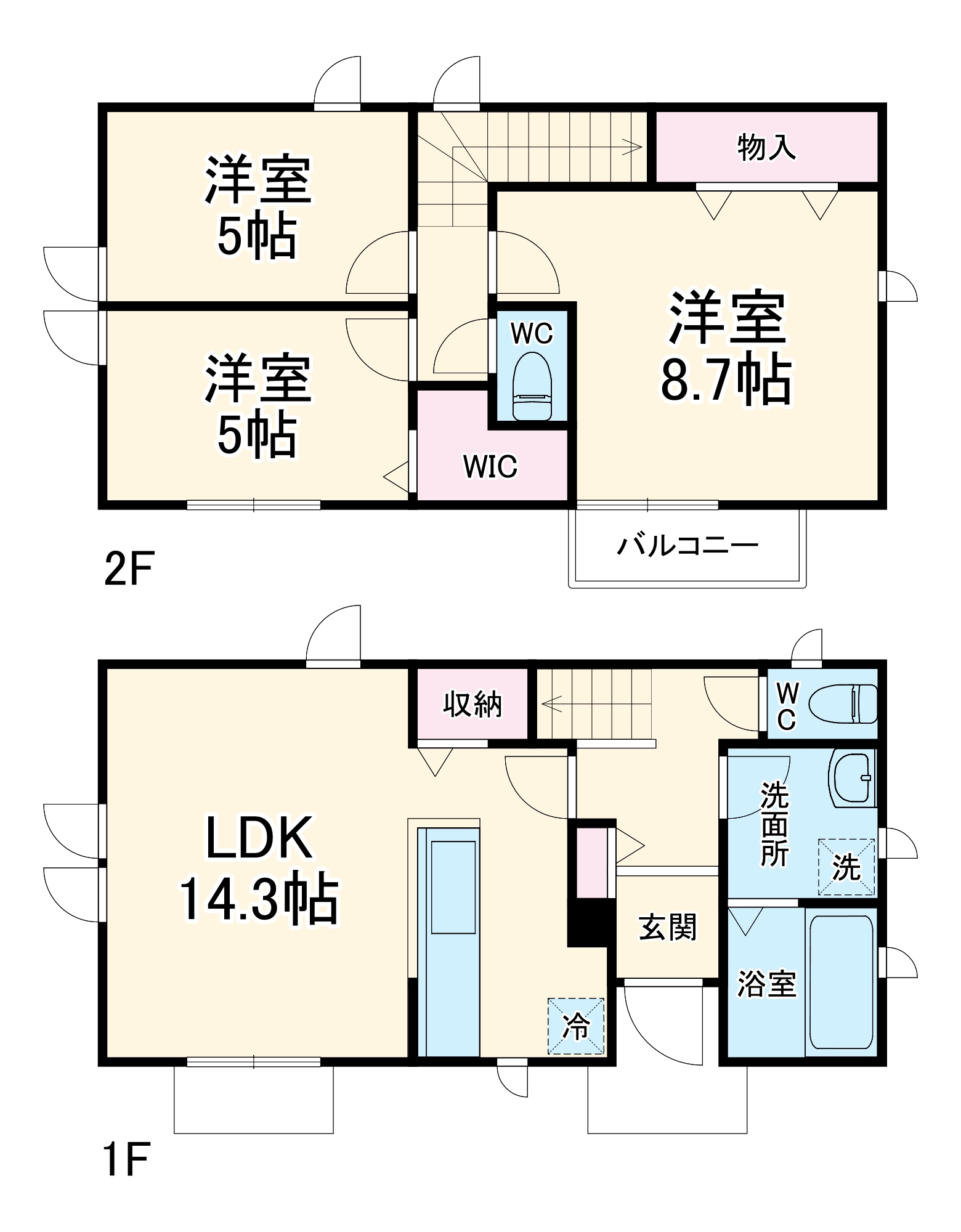 船橋市海神町2丁目戸建B棟・B号室の間取り