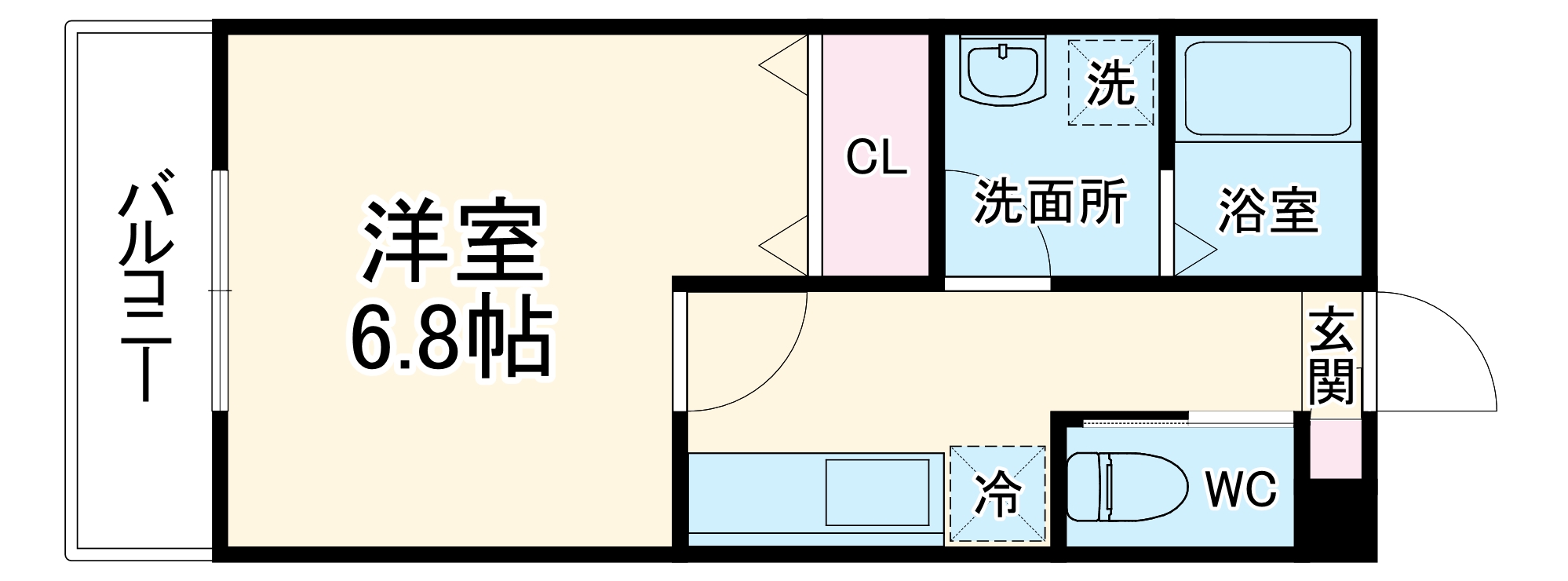 ジーメゾン西大宮アウリスの間取り