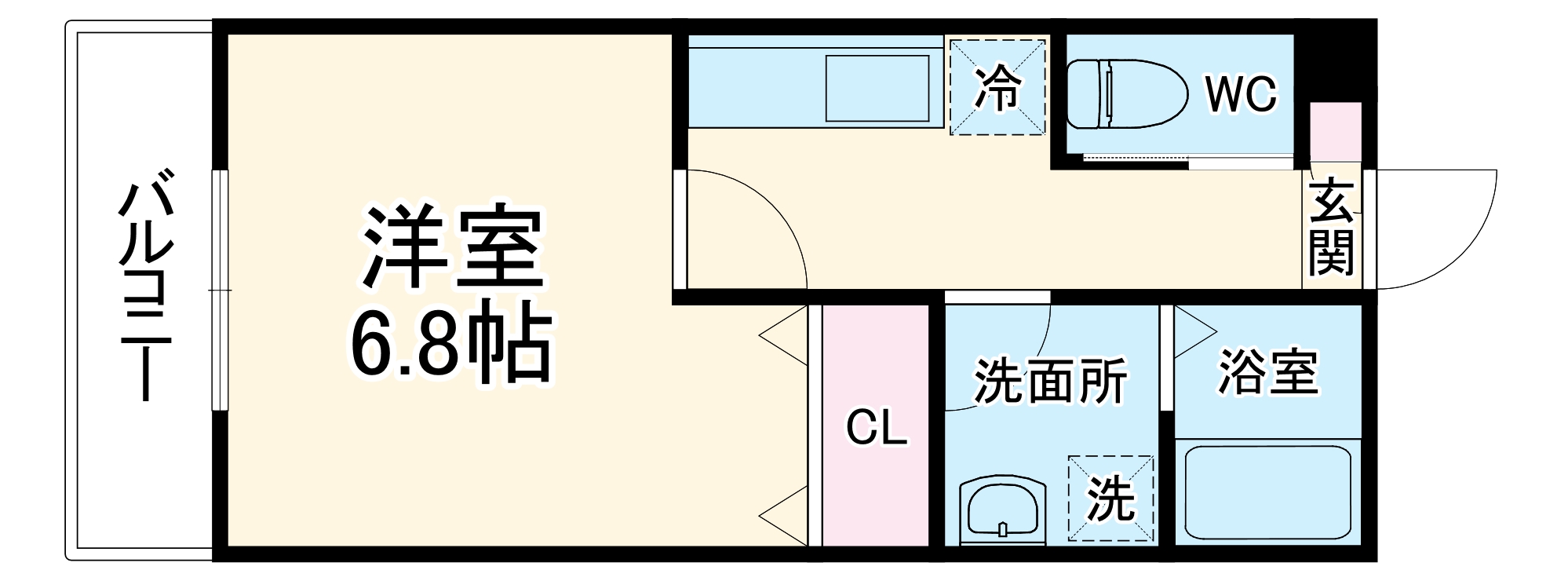 ジーメゾン西大宮アウリスの間取り