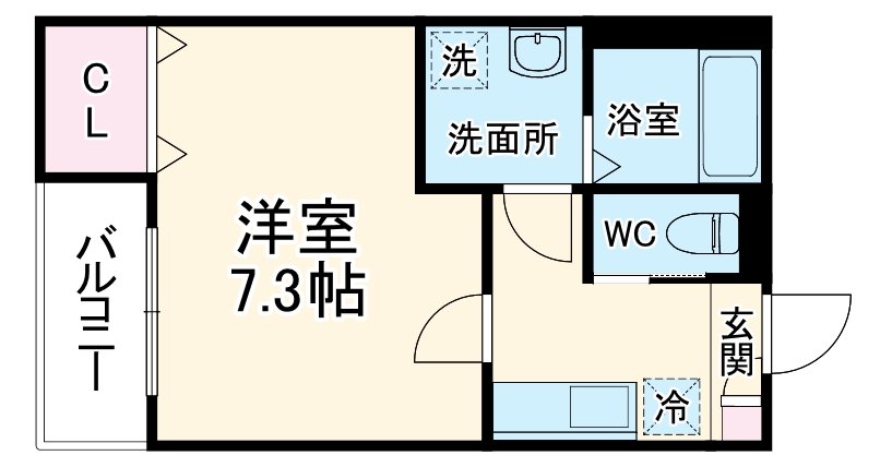 ジーメゾン西大宮アウリスの間取り
