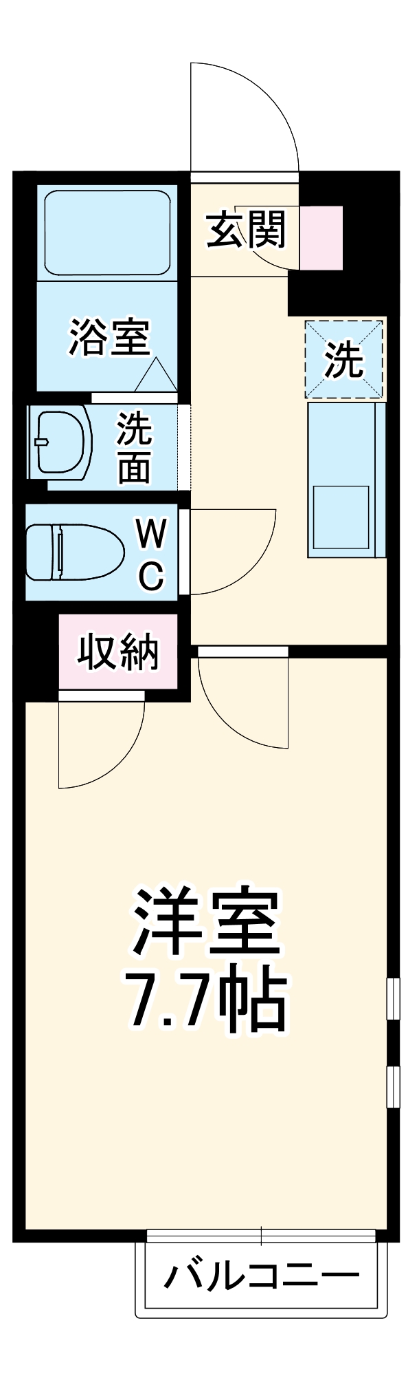 クレイノグレイス松江の間取り