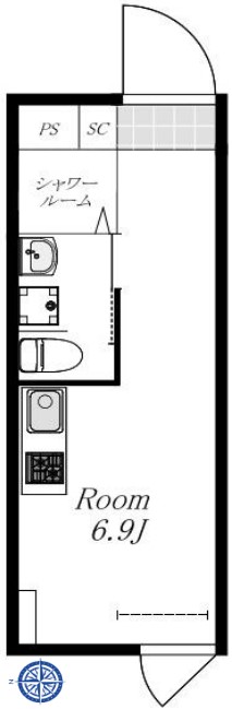 ルレーブ南千住の間取り