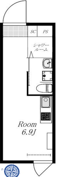 ルレーブ南千住の間取り