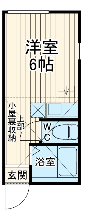ユナイト追浜ジョルジャ・メローニの間取り