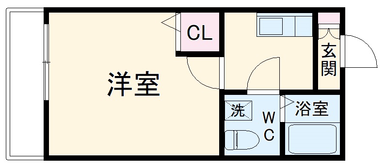 フォンス相模原の間取り