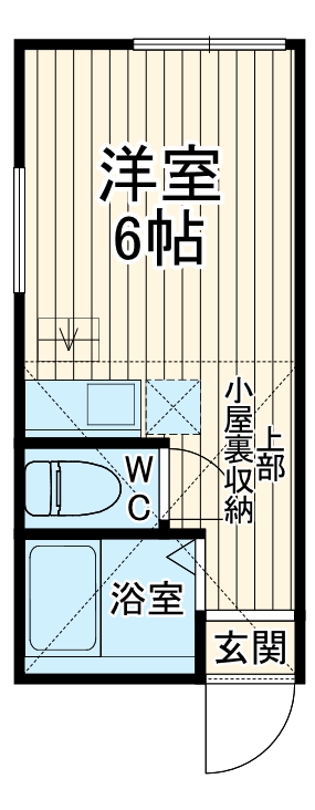 ユナイト追浜ジョルジャ・メローニの間取り