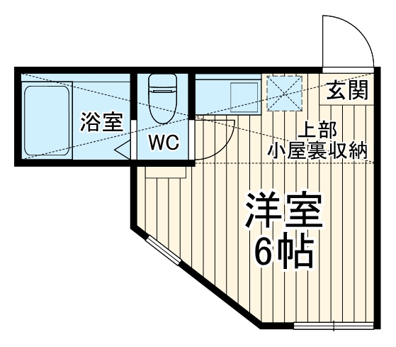 ユナイト追浜ジョルジャ・メローニの間取り
