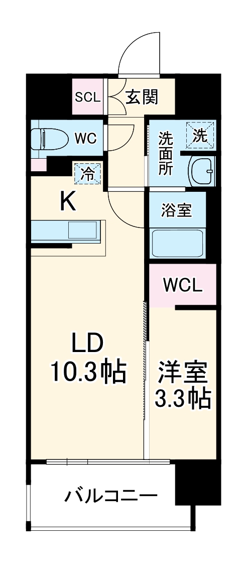Thames garden placeの間取り