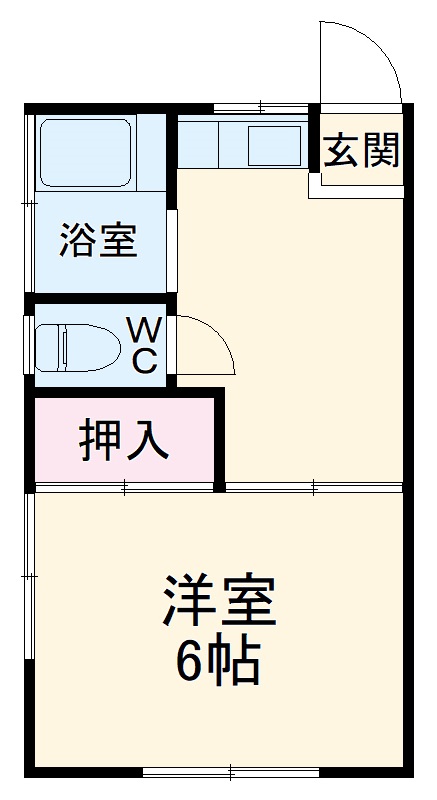 ユナイト石川町SANWAの間取り